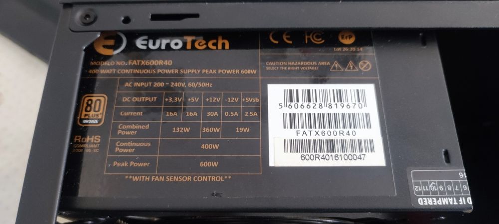 Mini PC/RX570 4GB/TPM 2.0/Xeon E5 2680v4/8GB DDR4/Fonte 600W 80+