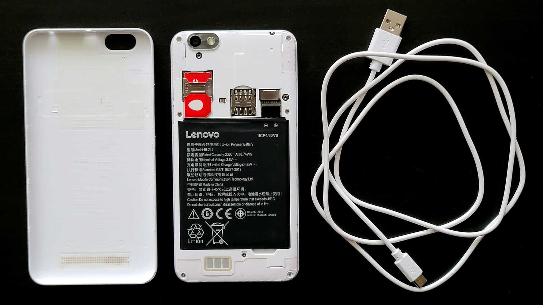 Lenovo Vibe C (A2020a40) White 4g LTE. В идеальном состоянии.