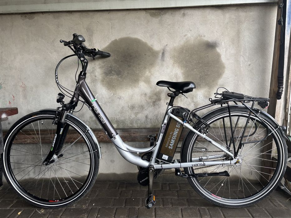 Електро велосипед Электро велосипед HANSA как Новый Полный Комплект!!!