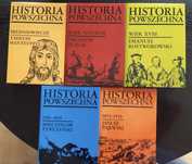 Historia powszechna_5 tomów_PWN