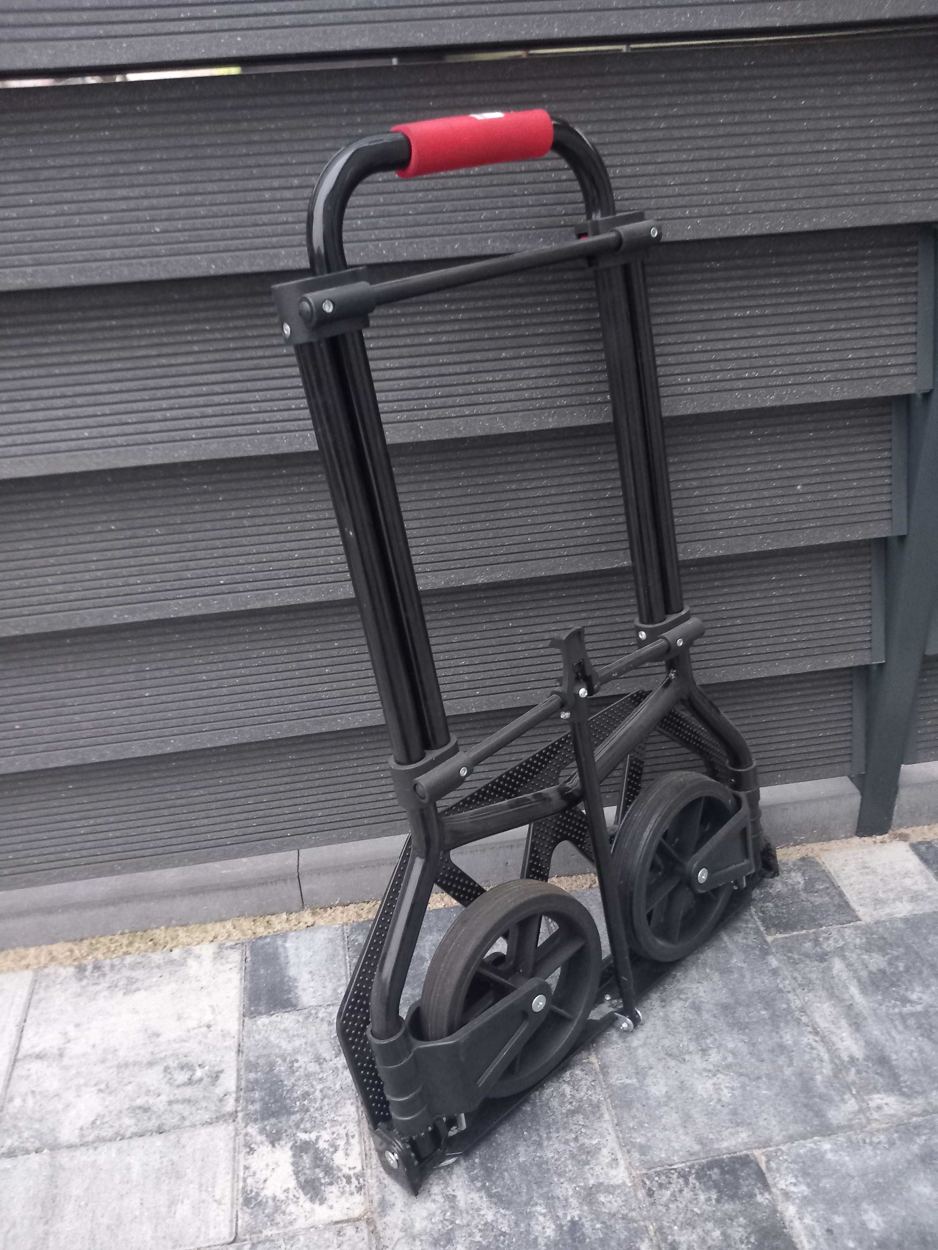 Wózek transportowy magazynowy składany 120 kg