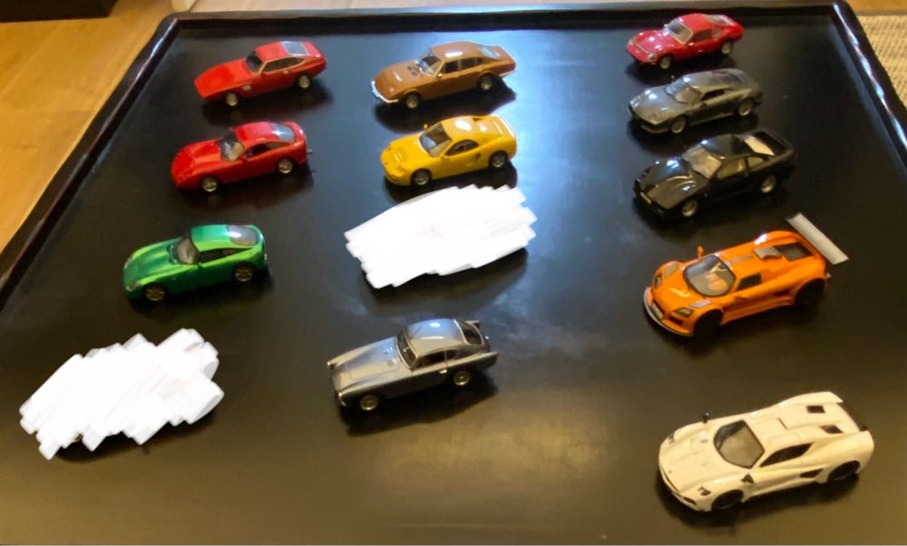 Miniaturas Sport, 1:43, Pagani, TVR, Porsche - Spark BOS Altaya Norev