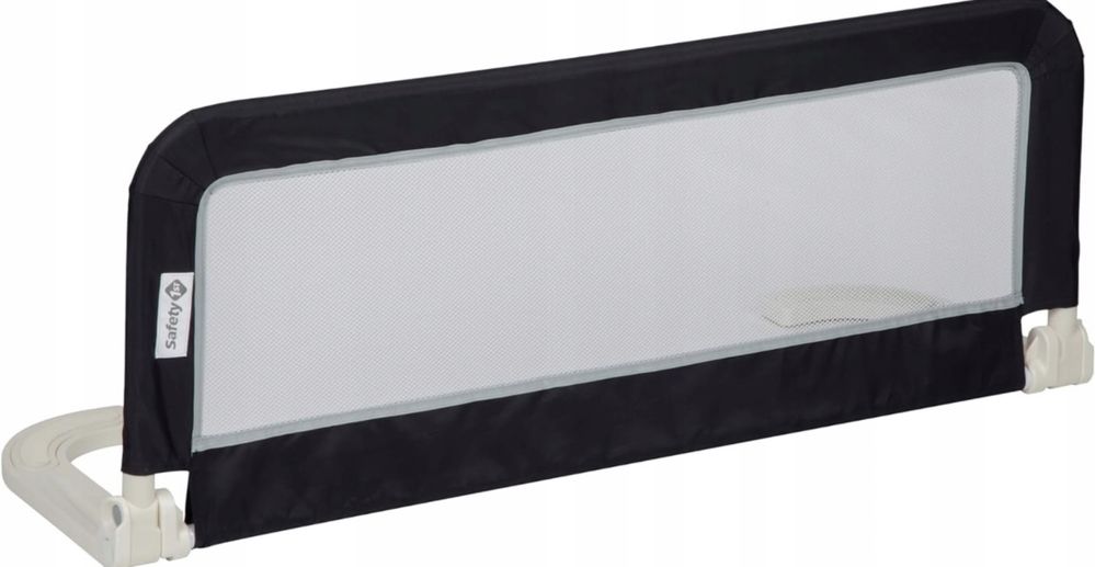 Barierka składana do łóżeczka Safety 1st 106x42 cm ciemnoszara