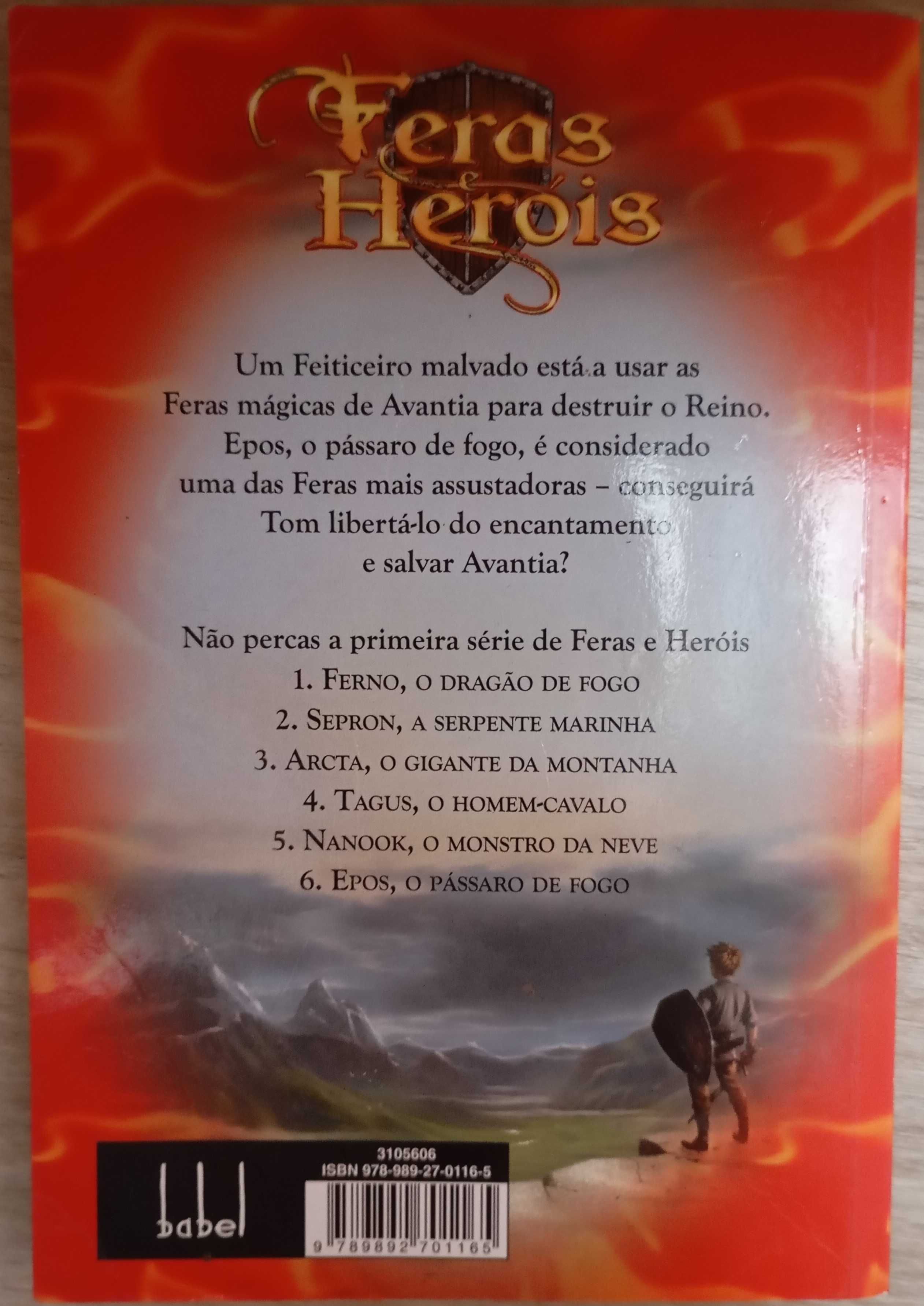 Feras e Heróis Nº6, Epos - O Pássaro de Fogo, Adam Blade