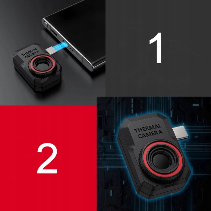 Mini Kamera Termowizyjna Aplikacja Android Usb-c Na Telefon -15 +600