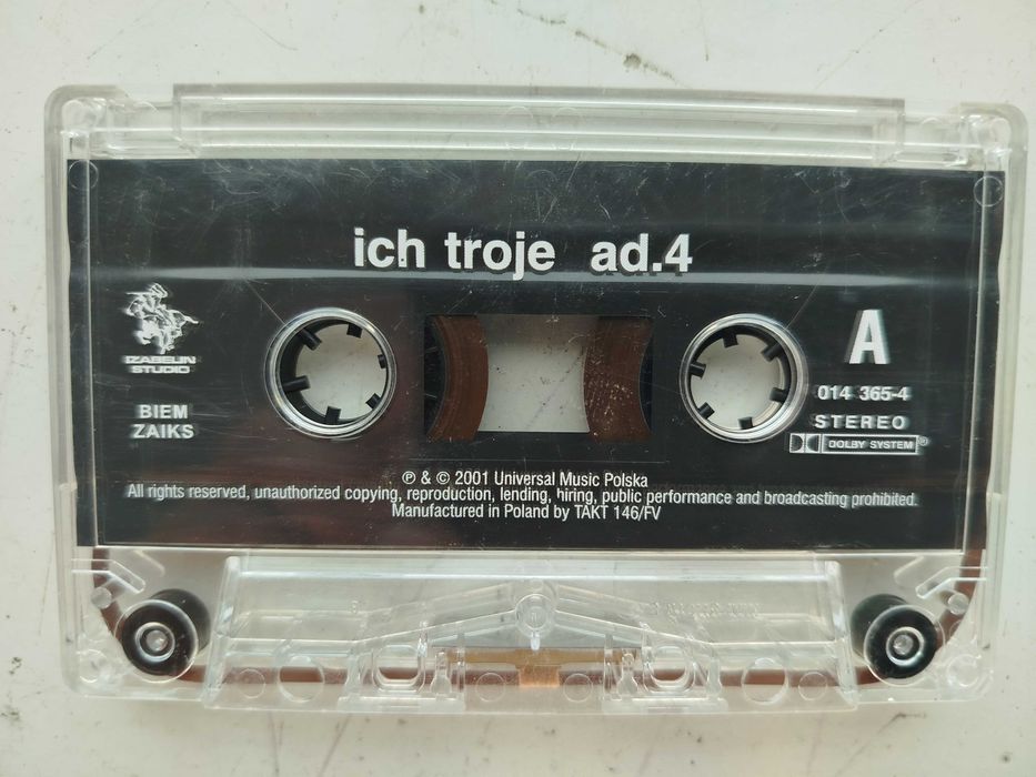 Ich Troje ad. 4 kaseta Izabelin 2001 disco polo