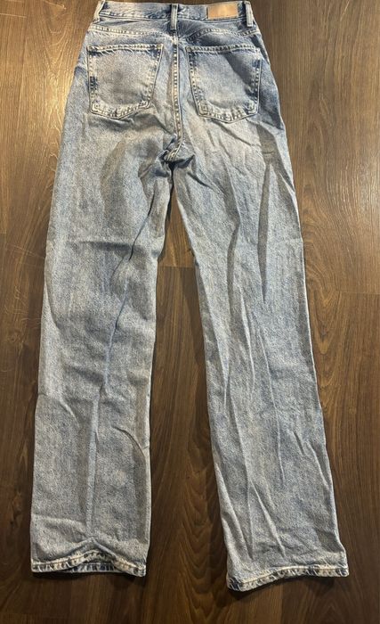 джинси манго на високих дівчат хс прямі wide leg