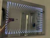 Lustro led efekt 3D  50x70