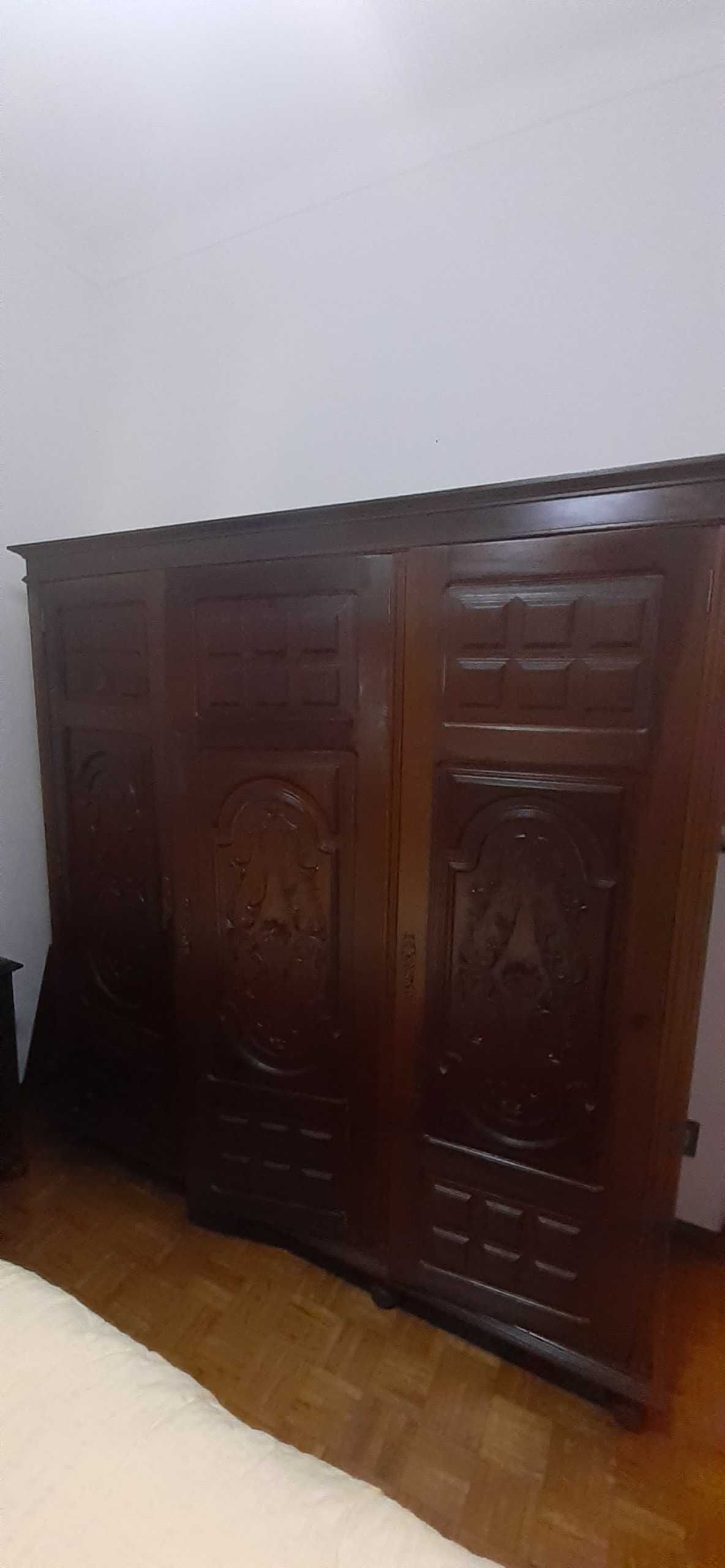 Conjunto Quarto, Cama + cabeceira + camiseiro + roupeiro