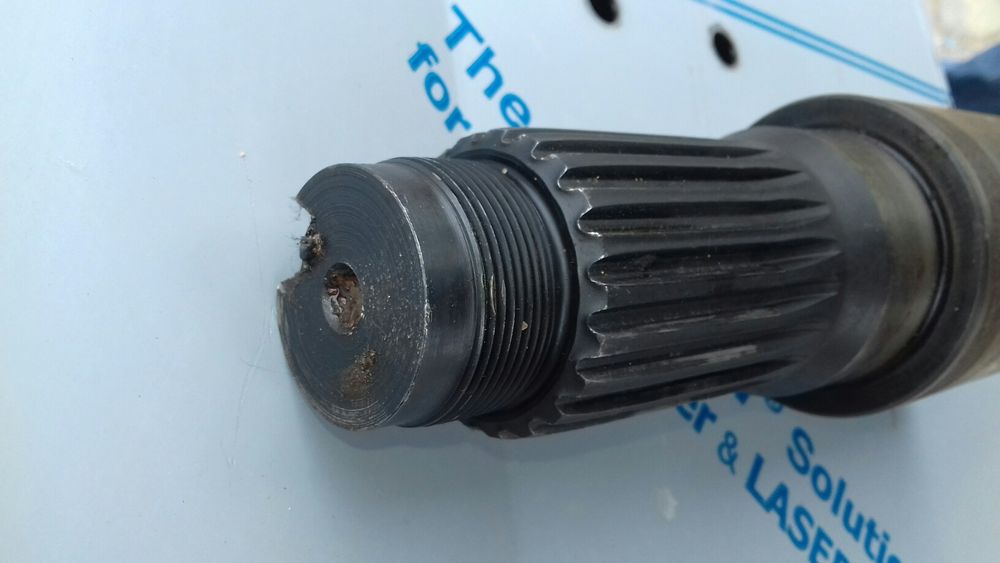 Oś wirnika pion przekładnia koło zębate brona wirowa agregat KUHN HR