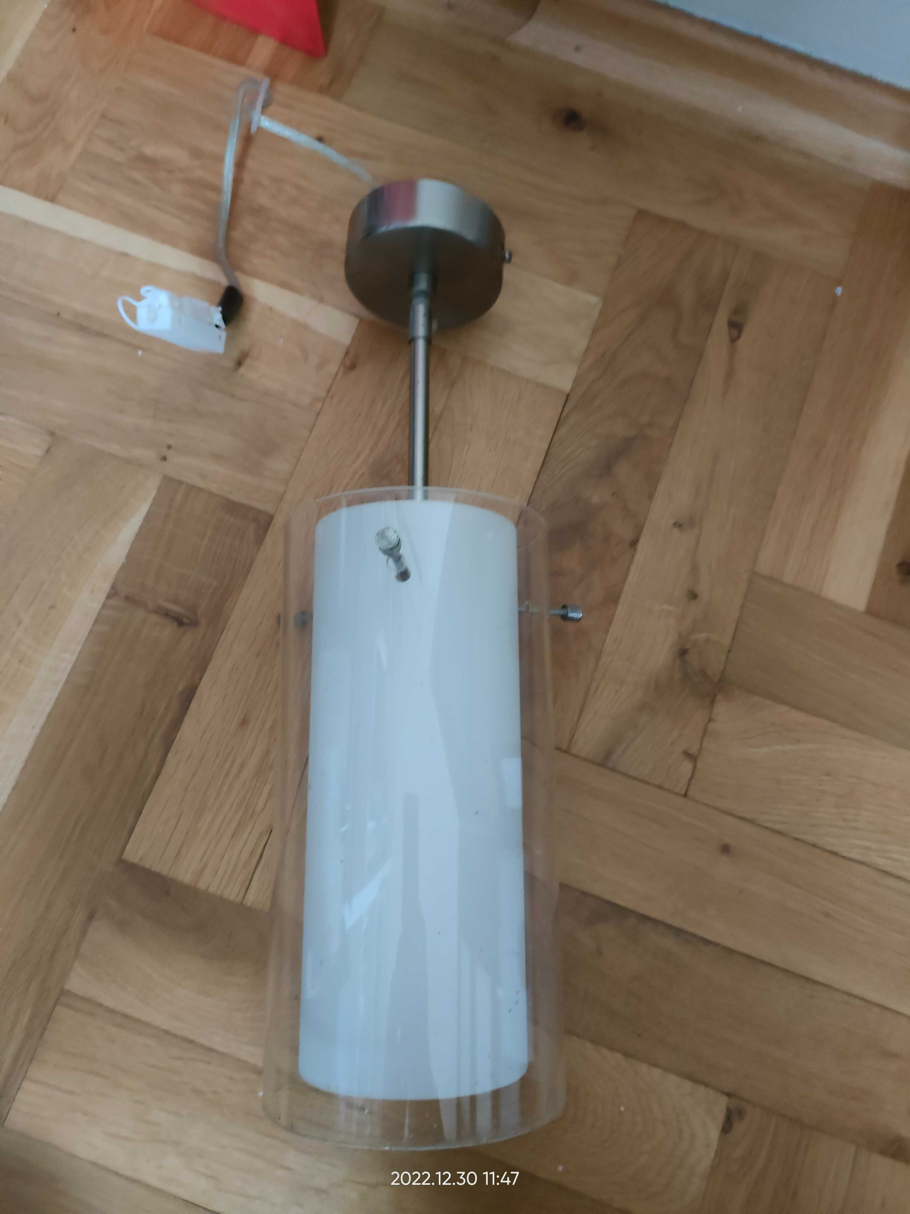 Lampa wisząca Bolt biała E27 Alfa