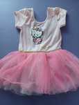 Różowy strój z body HM 92/98 Hello Kitty