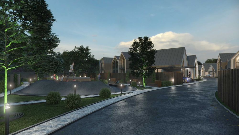 Стильний одноповерховий котедж біля Києва!