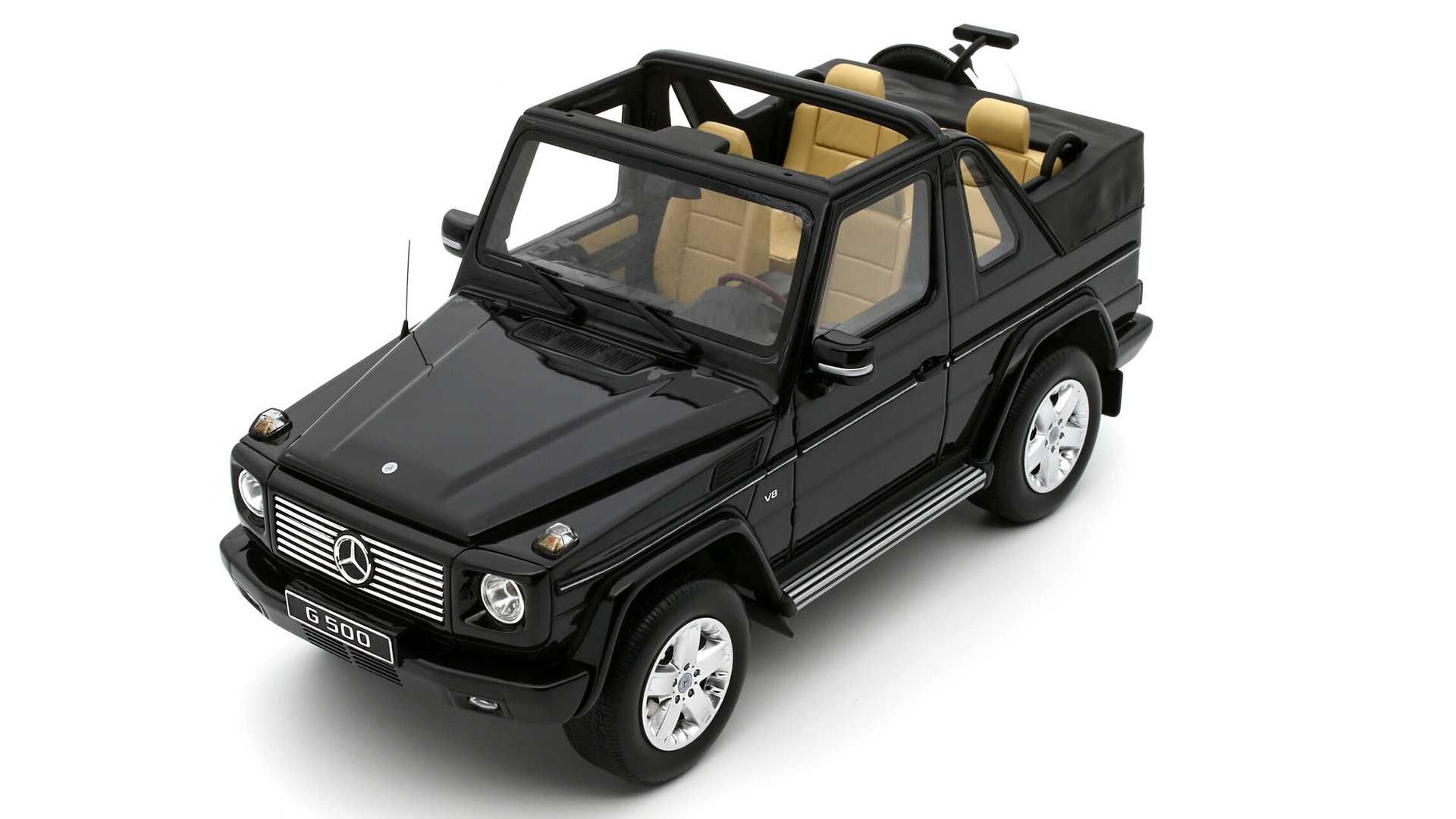 Model 1:18 Otto Mercedes-Benz G500 Convertible black 2007 (OT1040)