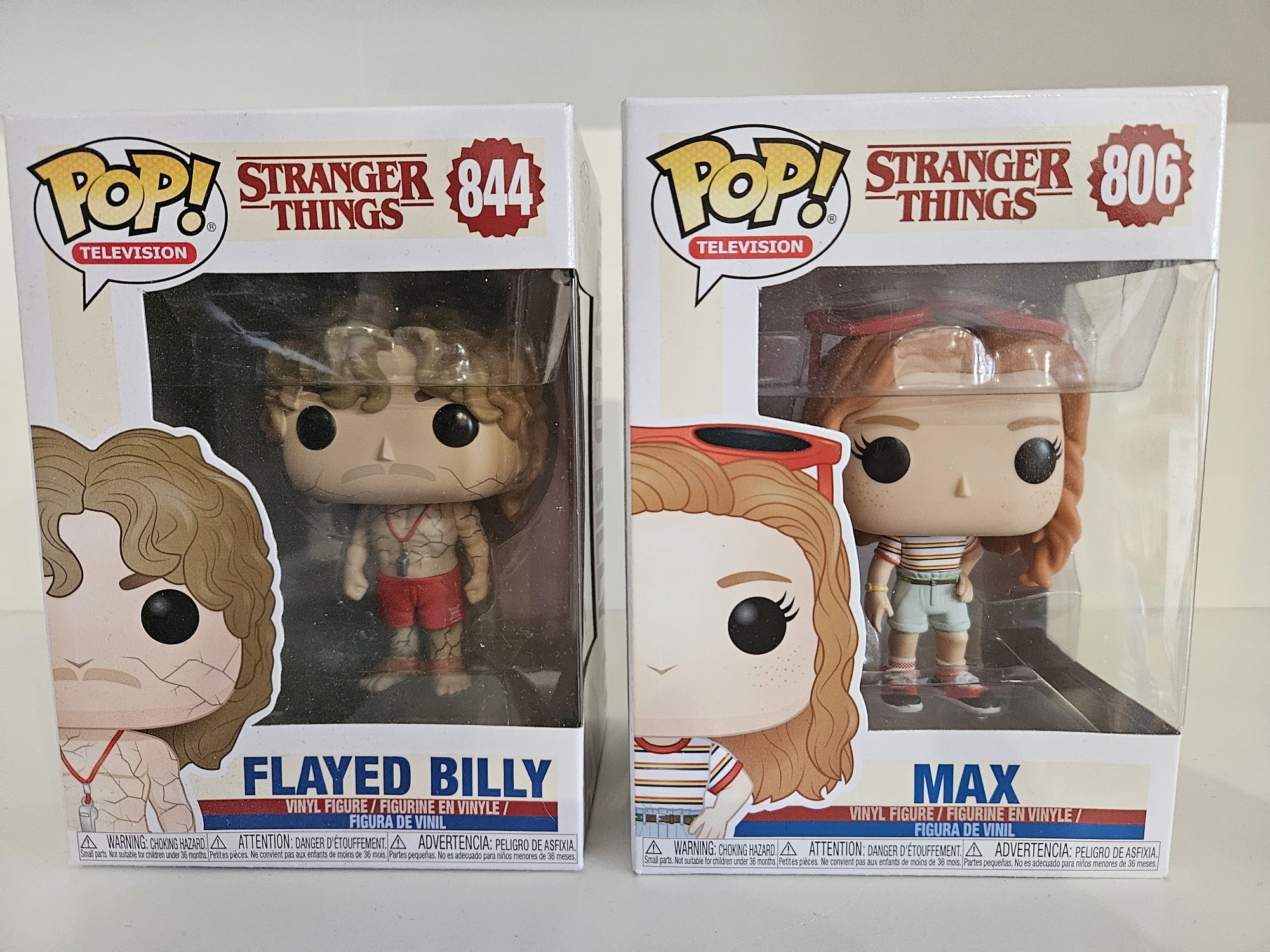 Funko POP! Stranger Things: Flayed Billy 844, Max 806