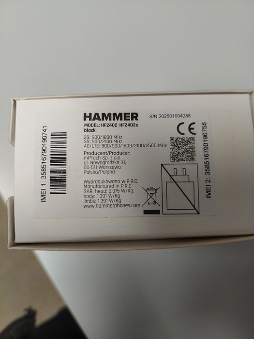 Hammer 6 LTE NOWY, w pudełku