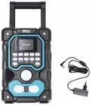 RADIO budowlane DEDRA SAS+ALL DAB+ FM + ZASILACZ głośnik bluetooth USB