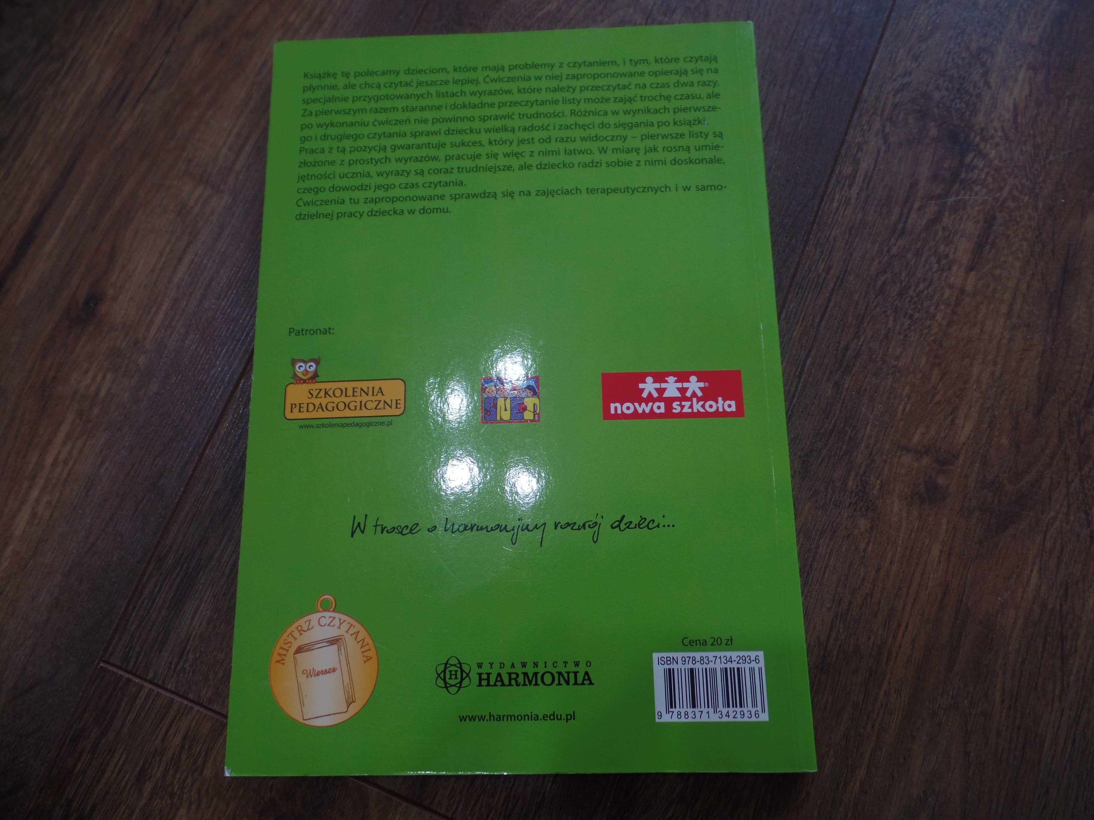 3,2,1,0 start, czytanie treningowe Barbara Zakrzewska