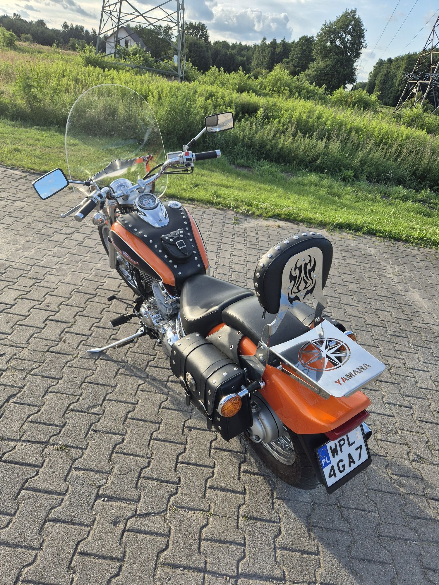 Yamaha Drag Star#xvs 650#ubrana na maxa#bardzo ładna#