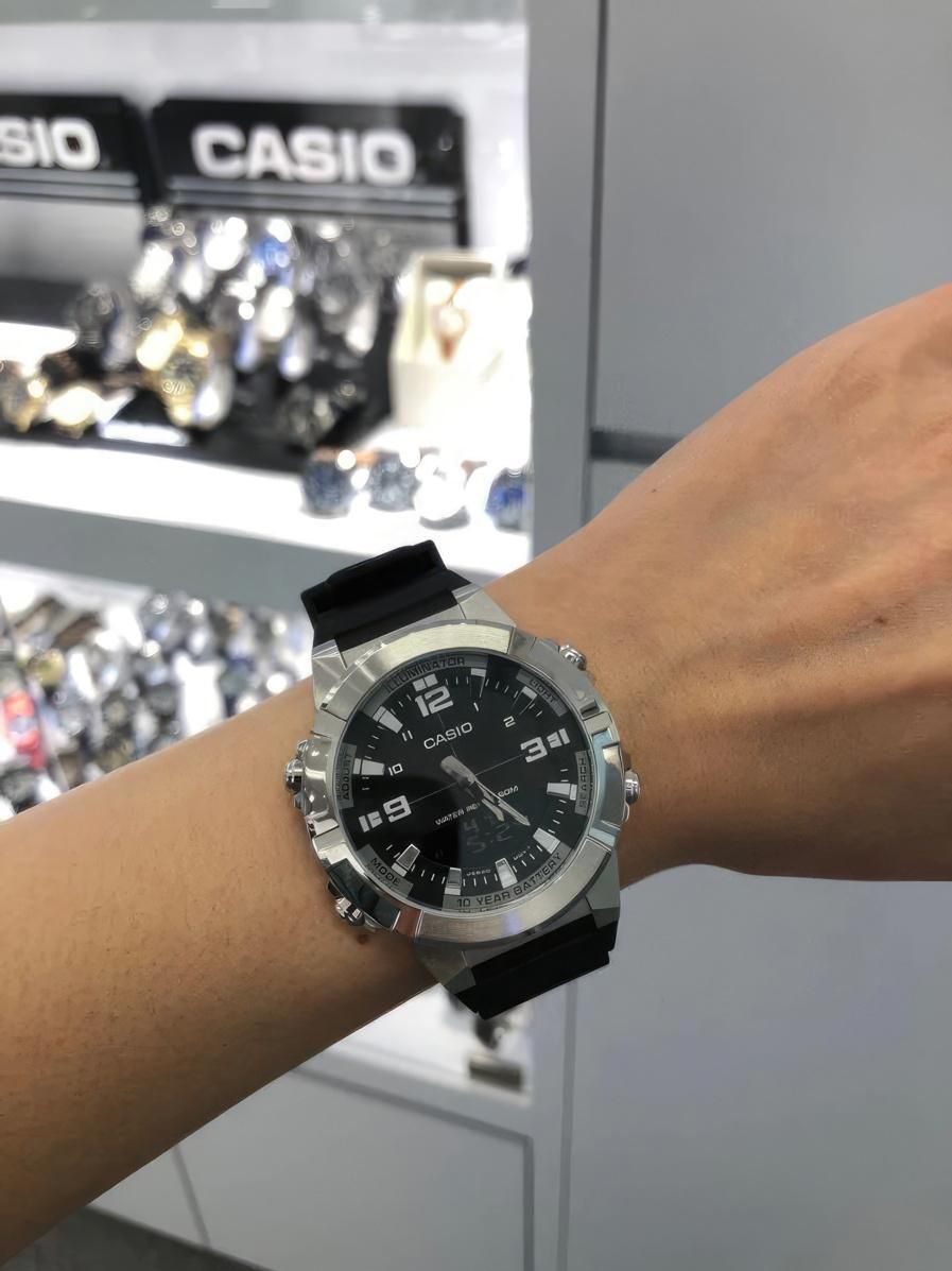 Мужские часы Casio AMW-870-1A ! Оригинал! Фирменная гарантия 2 года!