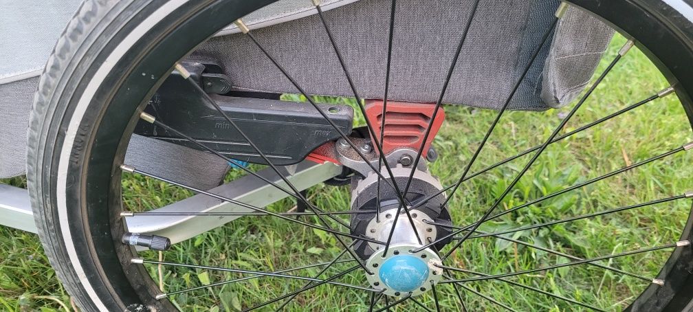 Przyczepka Qeridoo Sportrex 1, wózek, kareta