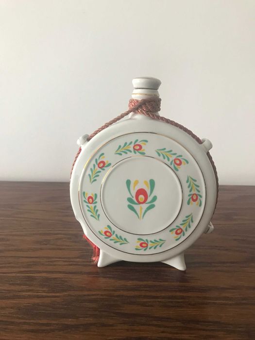 butelka porcelana hollohala Hungary Węgry karafka porcelanowa