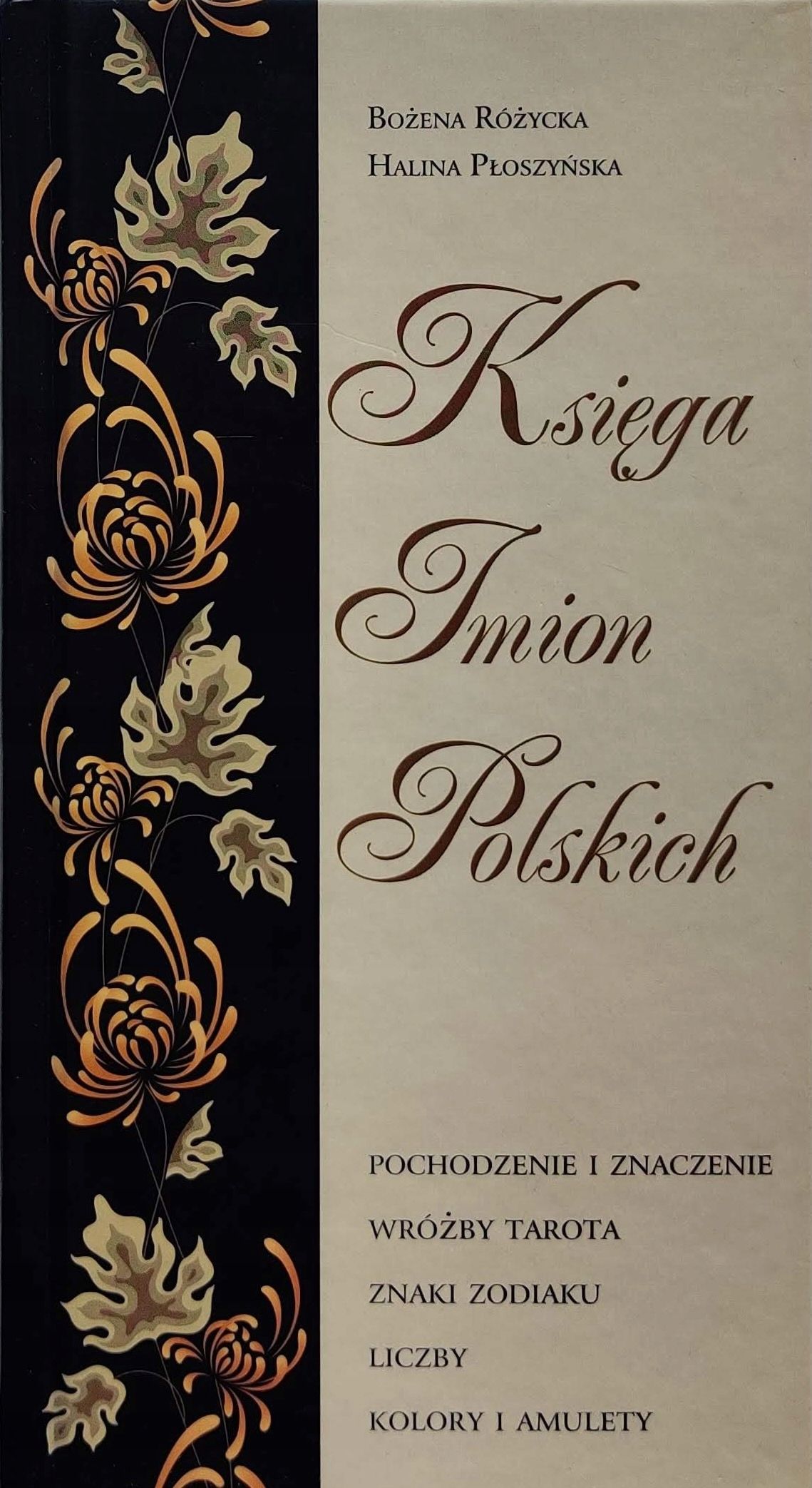 Księga Imion Polskich Bożena Różycka, Halina Płoszyńska