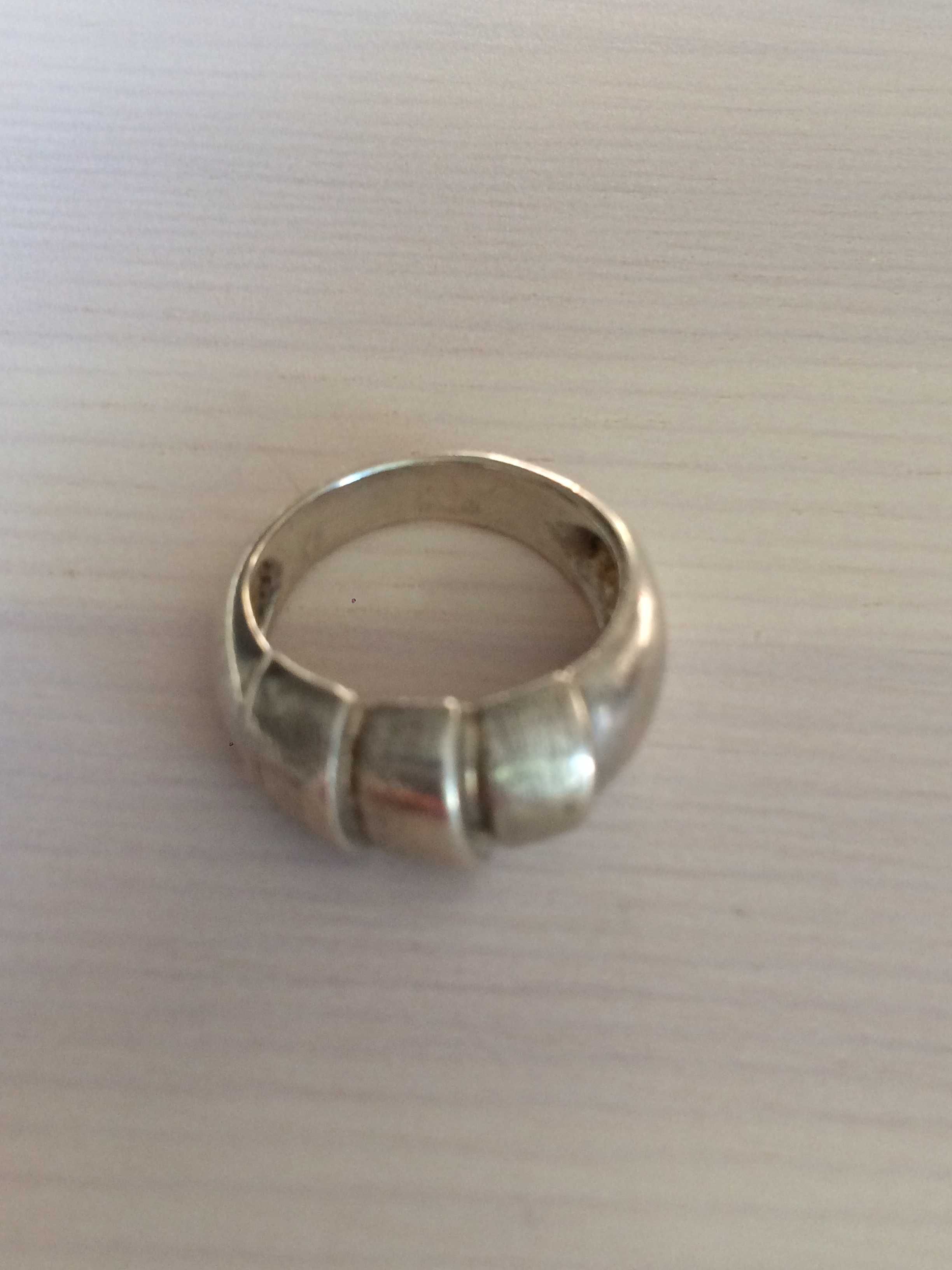 Stary srebrny pierścionek obrączka roz 12