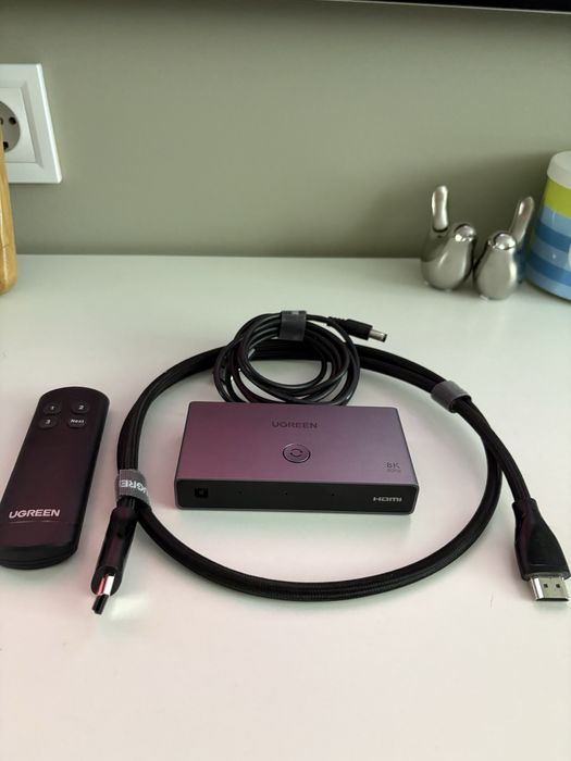 Комутатор Switch Ugreen HDMI 2.1 Switch 3 in 1 Out 8K 60Hz