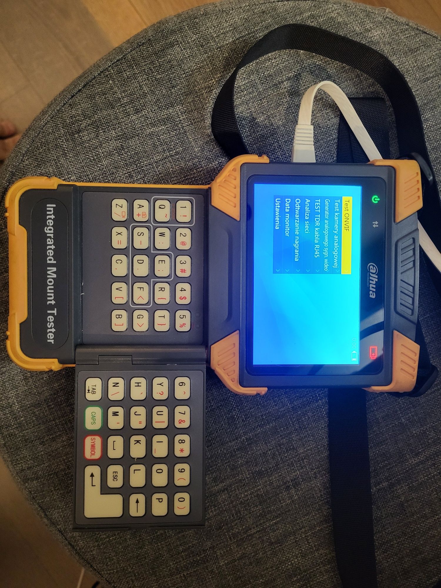 Dahua PFM900 Tester monitor kamer CCTV Onvif analog