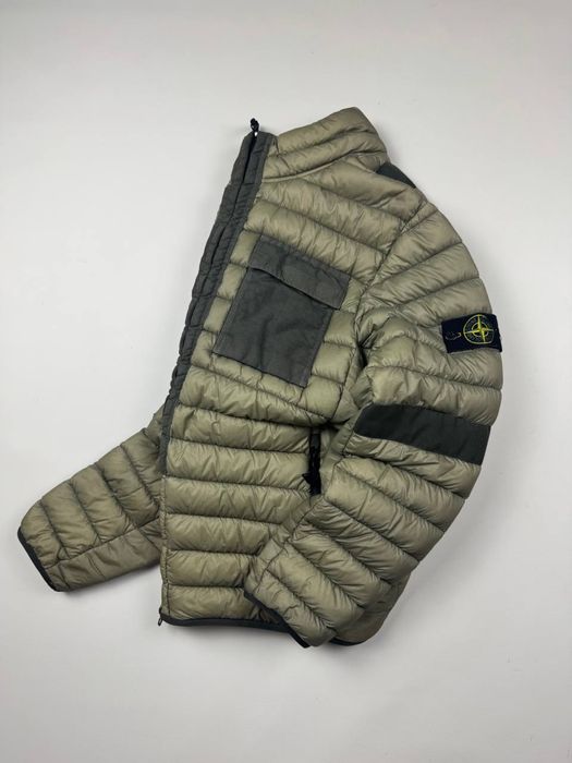 Stone Island Garment Dyed Micro Yarn Down Jacket