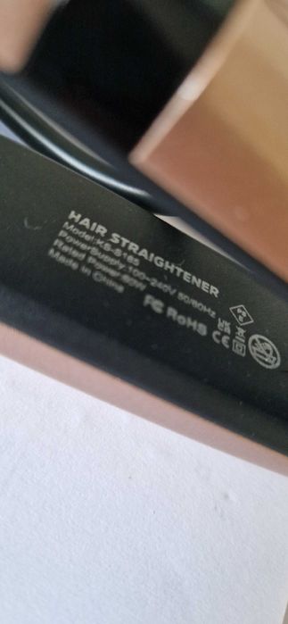 Prostownica do włosów Cuwald, 1.8 m kabla, nowa, przejściówka Gratis