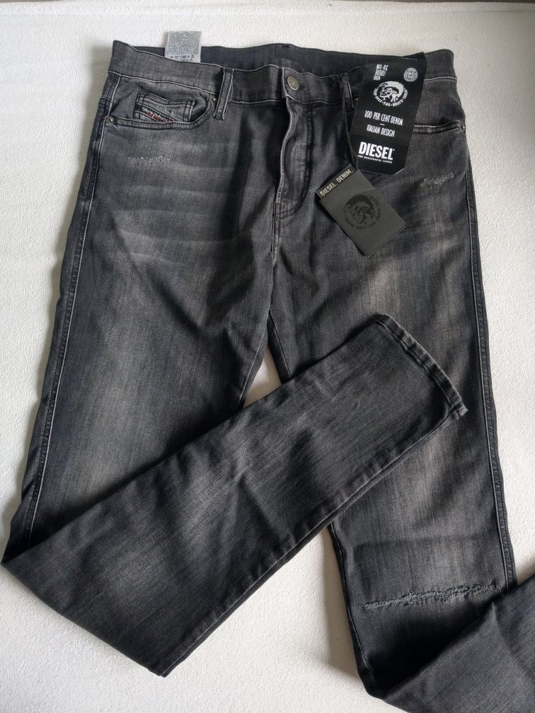 Diesel D-istort-x Jeansy Skinny 069RL 34x34