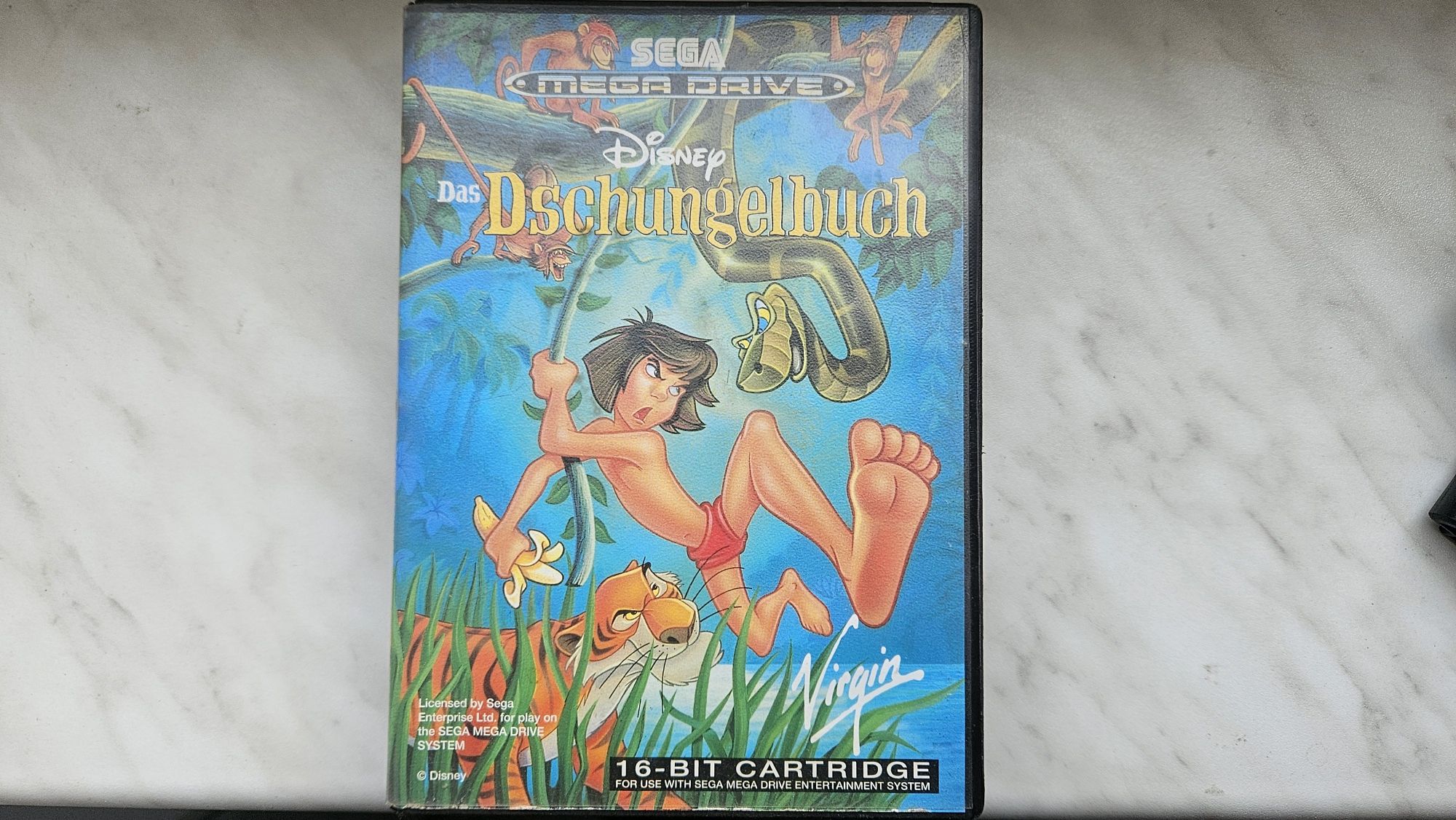 Gra Sega mega Drive Księga Dżungli Jungle Book