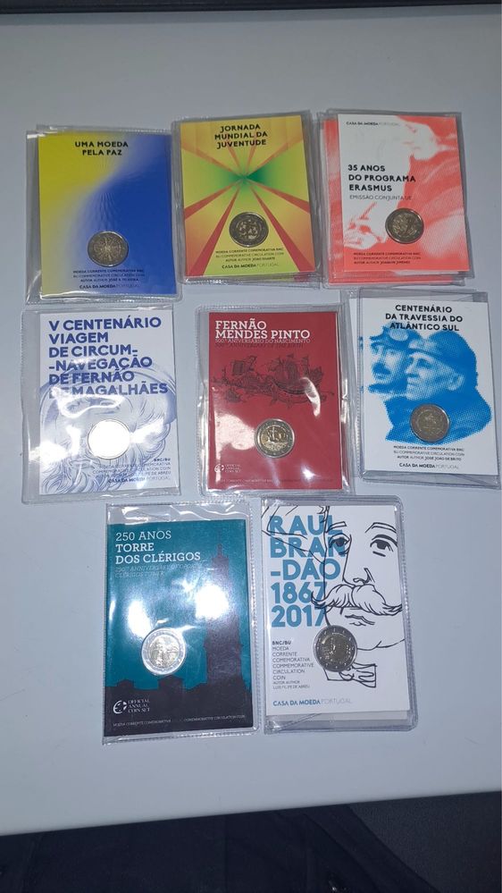 Moedas 2€  BNC Portugal
