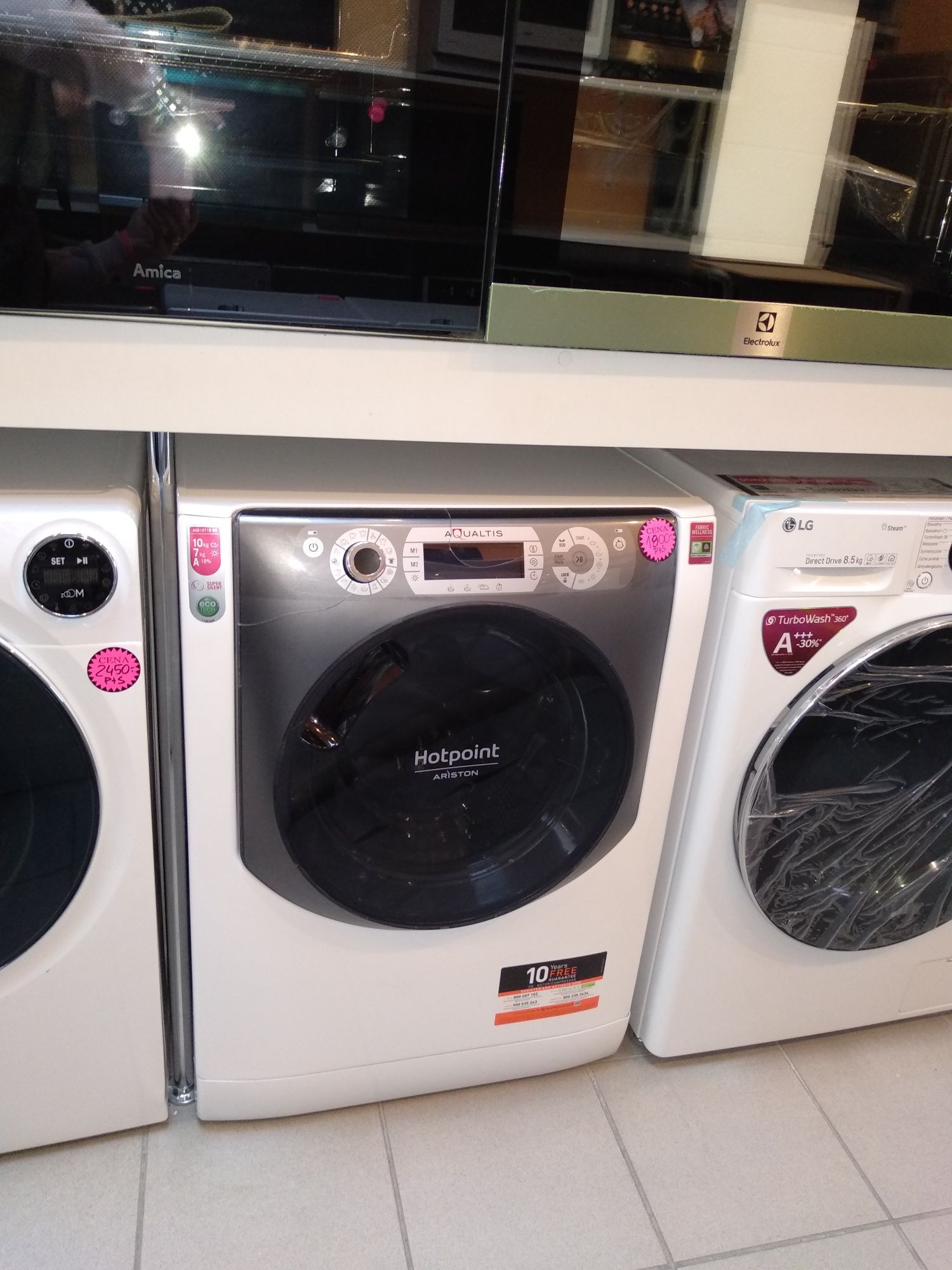 OUTLET Janki ul Wspólna 6 Pralko-suszarka Hotpoint AQD1071D 69 EU/B