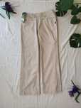 Beżowe spodnie wide leg miss top collection 38 M 40 L flare
