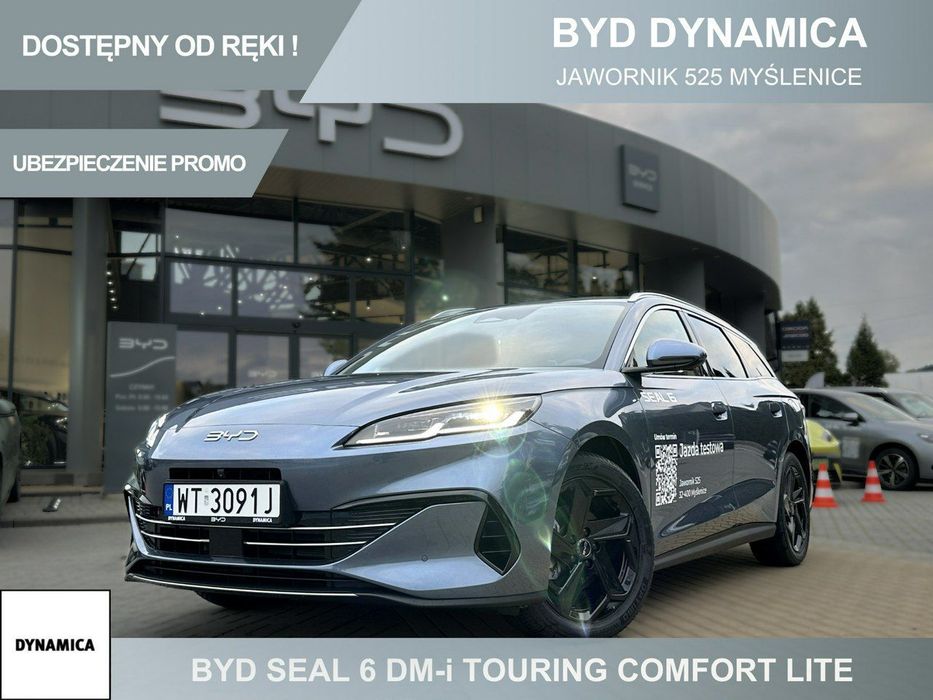 BYD Seal 6 DM-i Touring - ComfortLite - Dostępny od ręki - Rocznik 2025
