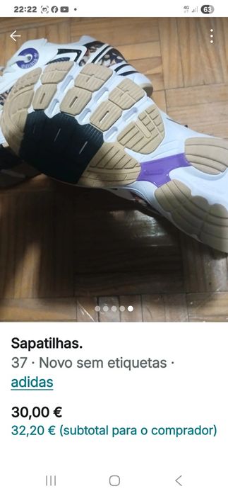 Sapatilhas adidas lindas