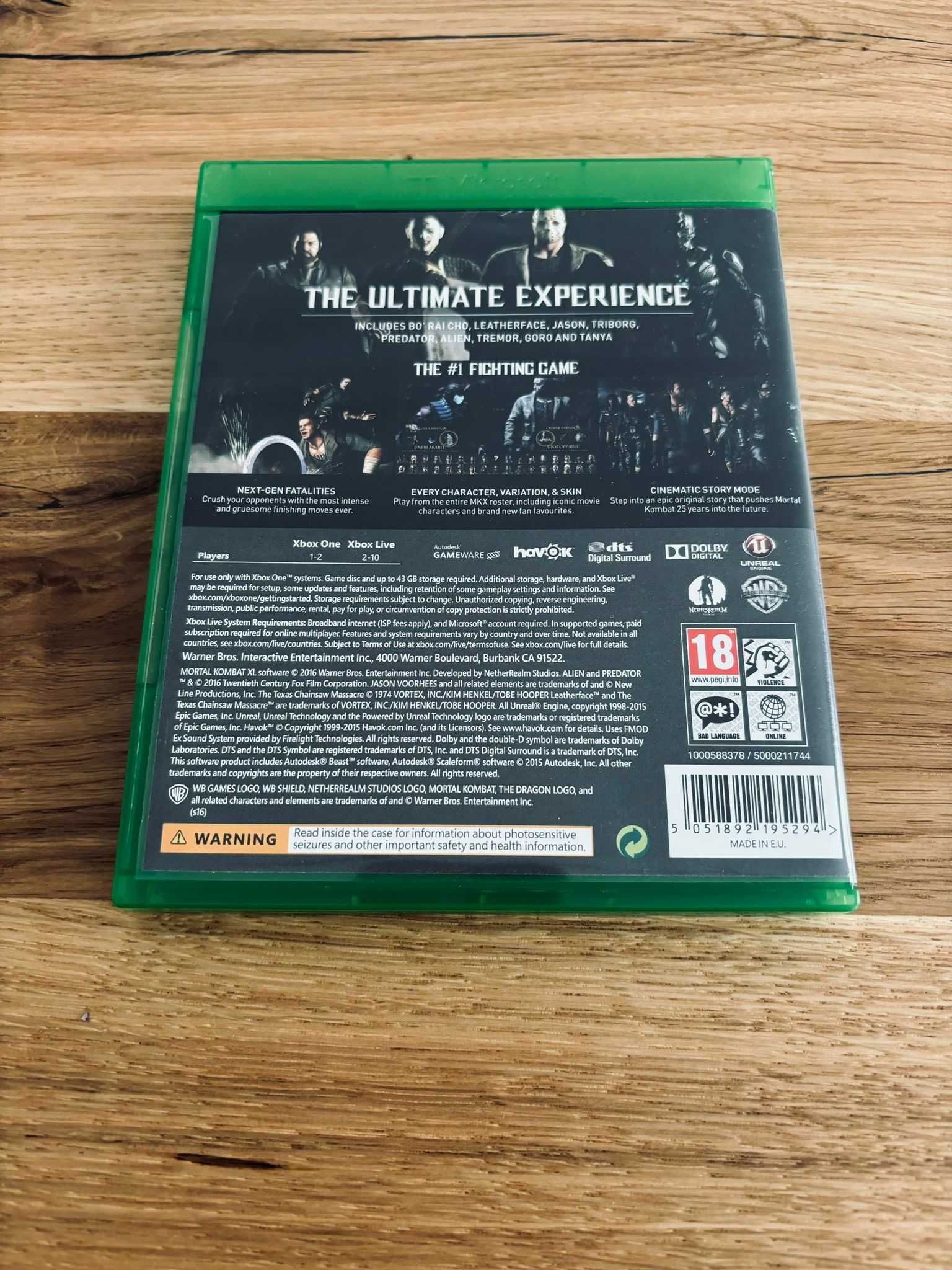 Mortal Kombat XL Xbox One