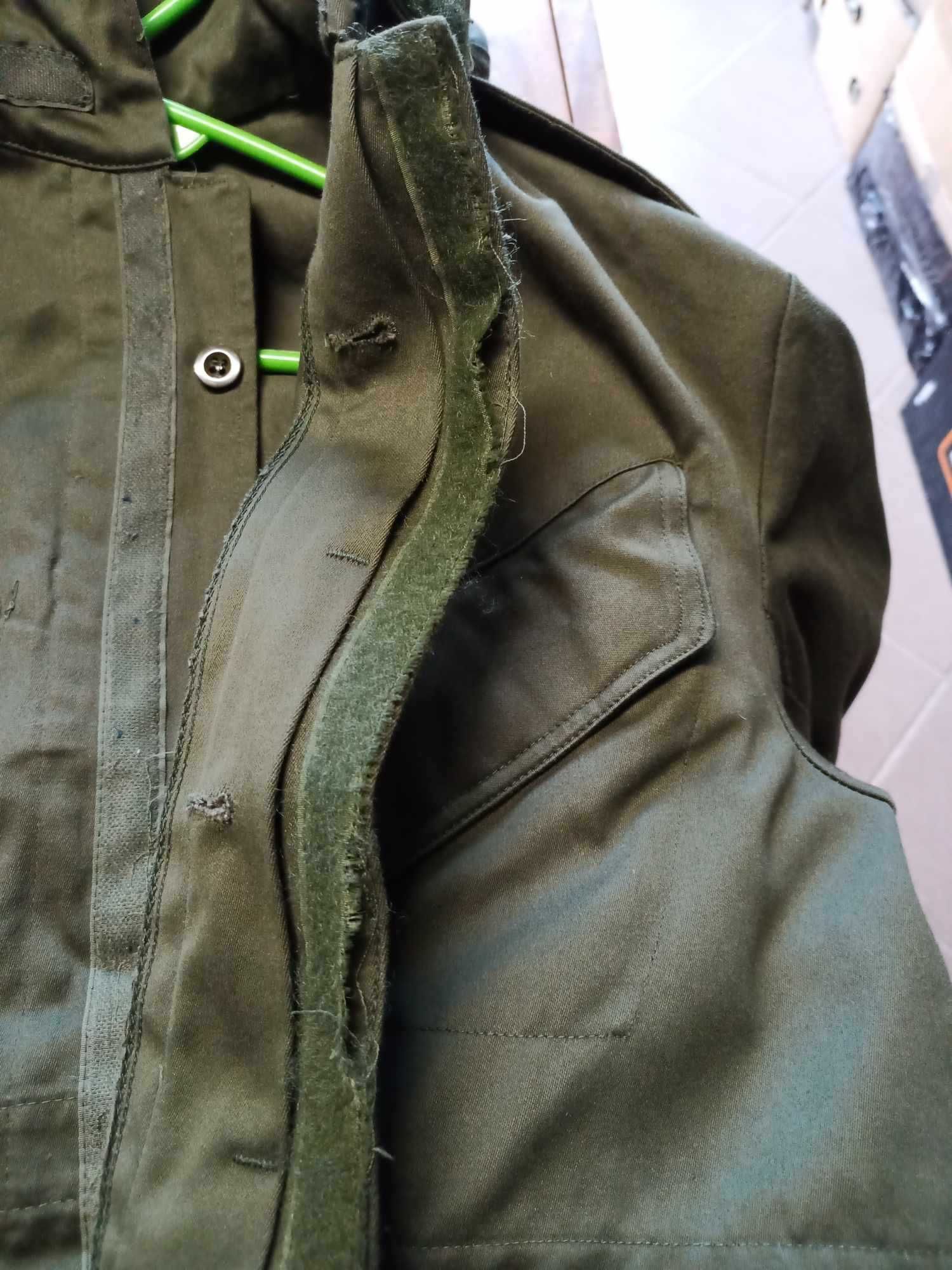 Parka /Kurtka Armia Belgia Olive 1978 r. 1A 5565/8090