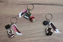 Brelok ozdoba z modeliny / rękodzieło handmade - 3 wzory
