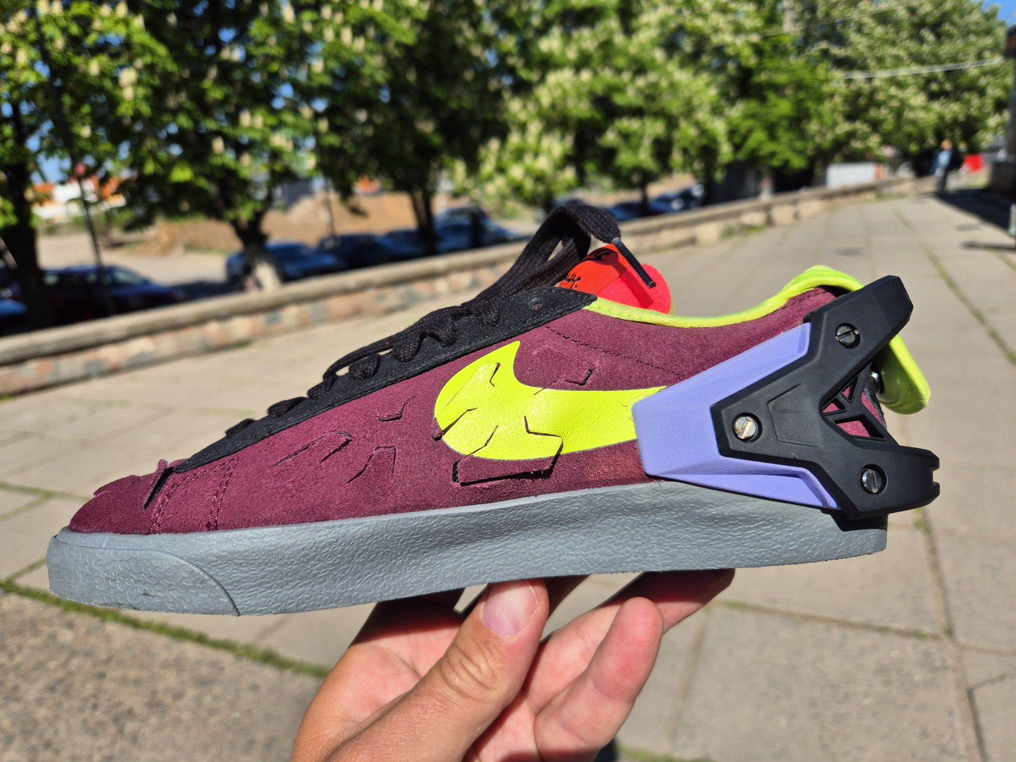 Кроссовки Nike blazer low/acrnm