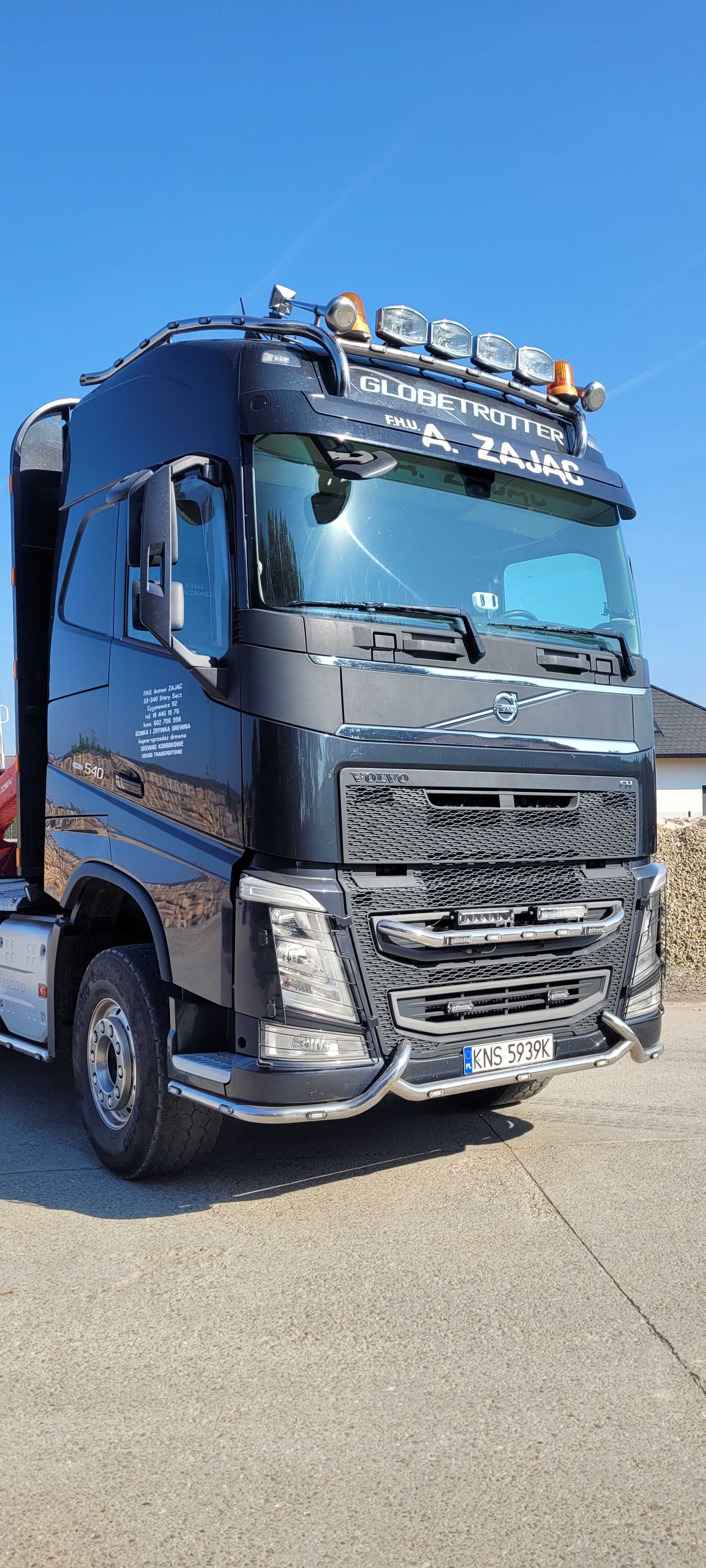 Volvo FH 540 Epsilon do transportu drewna - Niski przebieg!