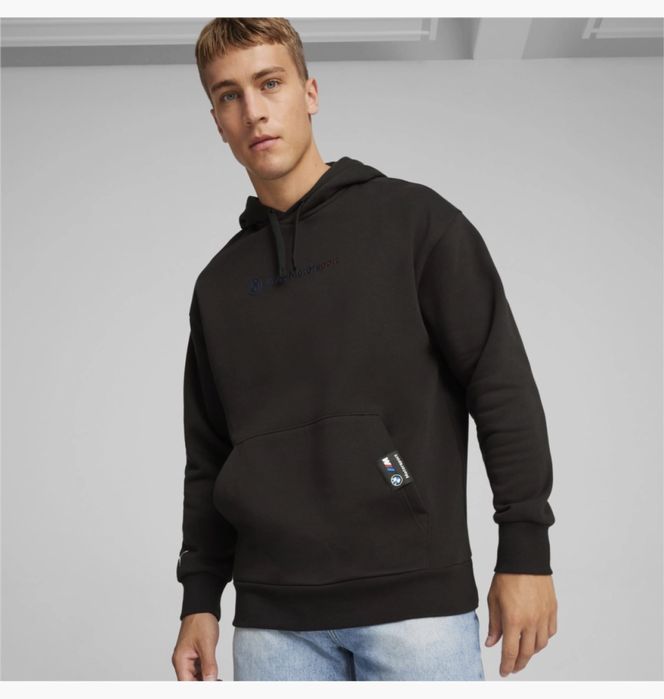 Чоловіча кофта худі PUMA BMW M MOTORSPORT BLACK 624159-01