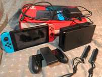 Nintendo Switch zestaw (jak nowe) + Gra