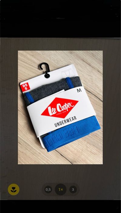 Nowe zaplombowane bokserki Lee Cooper rozm. S / M 36 / 38