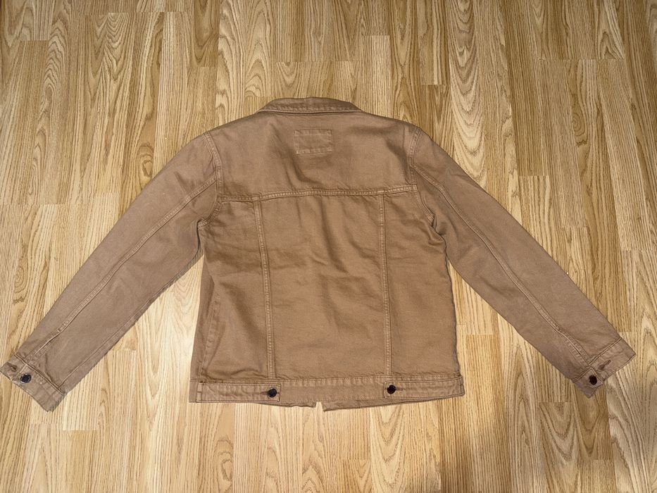 джинсовий піджак світло-коричневого кольору, розмір М