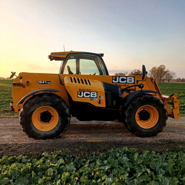 Ładowarka teleskopowa JCB 541-70 AGRI SUPER/JCB 531-70 manitou