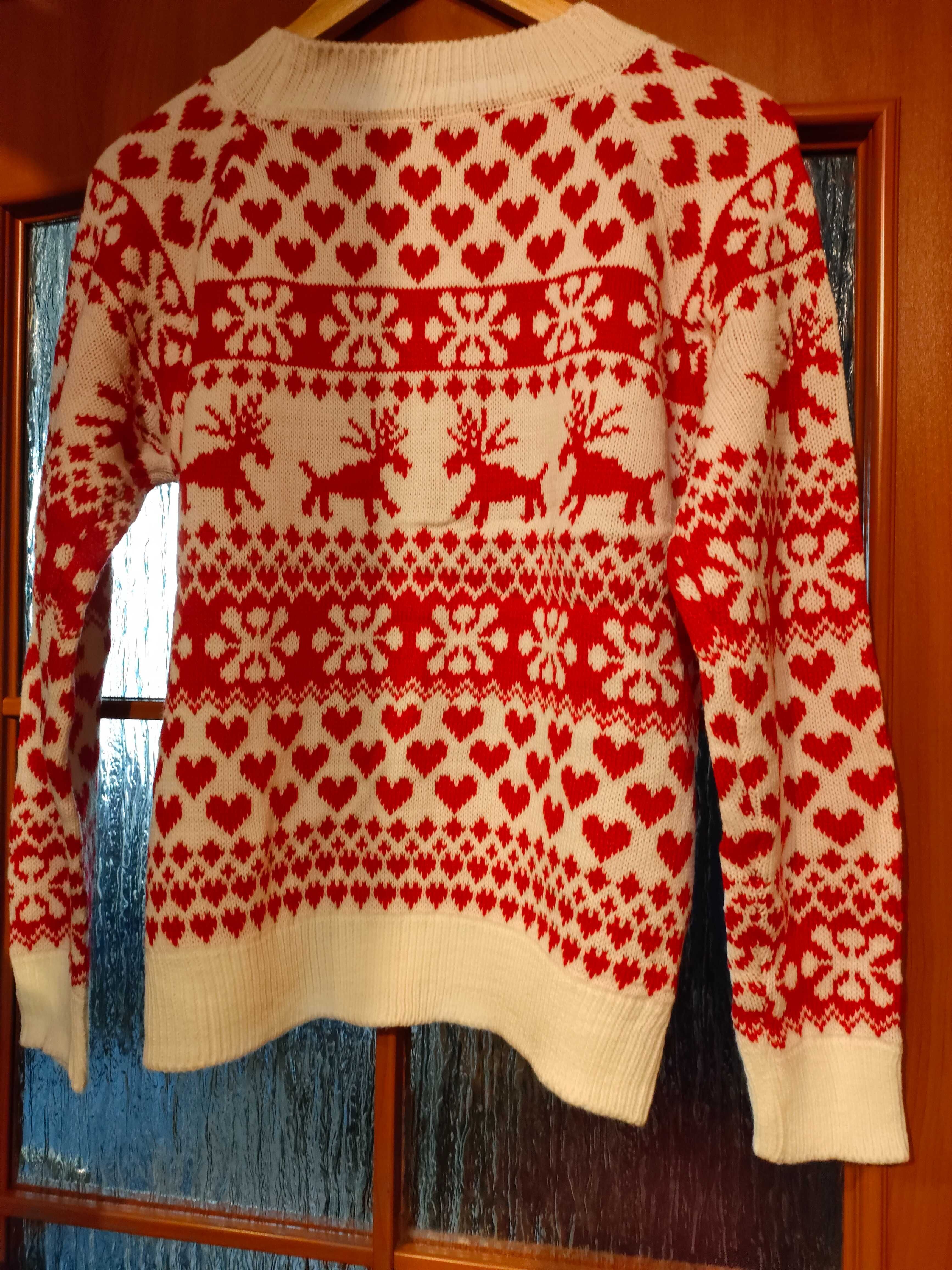 Sweter świąteczny, rozmiar XL !!!